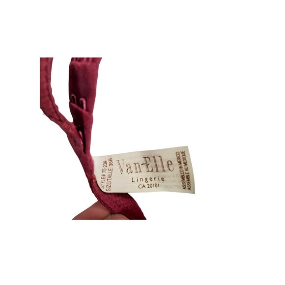 Van‑Elle Wine Red Lingerie Set – Bra + Panties – NWT - Picture 9 of 9